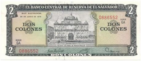 El Salvador 1976. 2C T:XF
El Salvador 1976. 2 Colones C:XF
Krause P#124