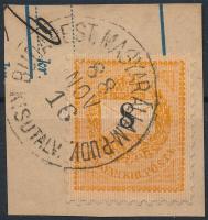 "BUDAPEST, MAGYAR ÁLLAM P.UDV. / KISUTALV."