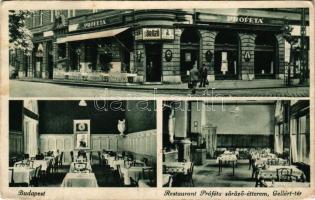 Budapest XI. Gellért tér, Próféta söröző és étterem, belső (Gellért szállóval szemben) (EK)