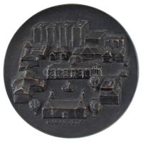 Madarassy Walter (1909-1994) DN(1987) Budapesti Állatorvostudományi Egyetem "UNIVERSITAS SCIENTIARUM VETERINARIARUM - BUDAPESTINENSIS 1787-1987" kétoldalas, öntött bronz emlékérem (90mm) T:XF Hungary 1987. "University of Veterinary Science, Budapest" two-sided cast bronze commemorative medallion. Sign: "Madarassy" (90mm) C:XF