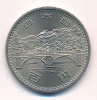 Japán 1976. 100Y Cu-Ni "Hirohito császár uralkodásának 50. évfordulója / Birodalmi Palota és a ...