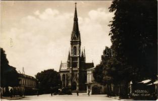 Kőszeg, Fő tér, templom, üzlet. Emericanum kiadása. photo (fl)