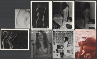 8 darab erotikus fotó, 9x12 cm alatt