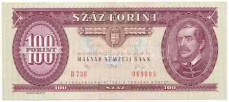 1992. 100Ft "B 736 069008" T:UNC Adamo F38
