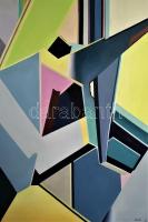 Csóka László (1967-): Megbillent egyensúly, 2023. Olaj, vászon, jelezve jobbra lent: Csóka 23. 120x80 cm.  KIZÁRÓLAG SZEMÉLYES ÁTVÉTEL, NEM POSTÁZZUK! / ONLY PERSONAL COLLECTION AT OUR OFFICE!