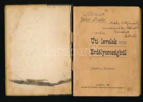 Bodor Aladár. Úti levelek Erdélyországból. (Gyököny Endréhez). Losonc, 1906. Kármán Zsigmond kvny. 8...