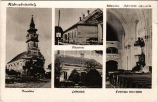 Hódmezővásárhely, Isten háza, népiskola, lelkészlak, új templom református egyházrész, belső. Till műterem felvételei (EB)