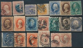 USA kis tétel stecklapon (Mi EUR 240.-)