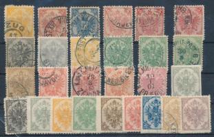 1879-1900 27 db bélyeg, köztük újnyomatok is