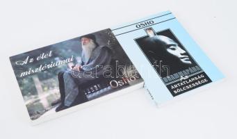 2 db Osho könyv: Dhammapáda az ártatlanság bölcsessége, Az élet misztériumai Kiadói papírkötés,