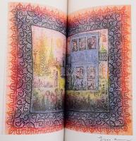 1991 Technoimpex Terminkalander. Gross Arnold (1929-2015) grafikus 12 színes grafikáival illusztrált...