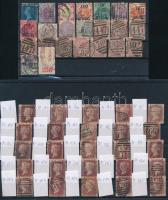 Nagy-Britannia kis összeállítás 2 db stecklapon