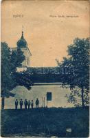 1933 Harc, Harcz (Tolna); római katolikus templom. Hangya Szövetkezet kiadása + "HARCZ POSTAI ÜGYN." (EB)