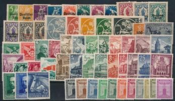 Deutsches Reich kis összeállítás stecklapon (Mi EUR 117.-)