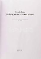 Kossuth Lajos: Hadviselet- és csatatan elemei. Bp., 2002, Zrínyi Kiadó. Kiadói kartonált kötés, jó á...