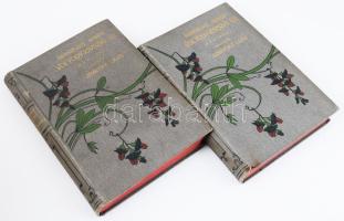 Sienkiewicz Henrik: Volyodyjovszki úr. (A kis lovag.) 1-2. kötet. Fordította: Szekrényi Lajos. Bp.,1902, Fordító, (Stephanaeum-ny.),290+283+1 p. Kiadói, díszesen festett, aranyozott, szecessziós virágornamentikával díszített egészvászon kötésben, Gottermayer-kötés, minimális kopással