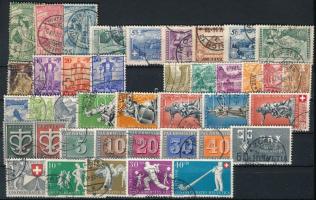 Svájc kis összeállítás stecklapon (Mi EUR ~303.-)