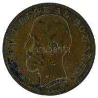 Románia 1900. 1b bronz "I. Károly" T:XF Romania 1900. 1 Ban bronze "Carol I" C:XF Krause KM#26