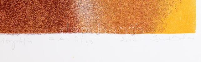 Biró Andrea (-): My prison, 2002. Litográfia, papír, jelzett, művészpéldány E.A. 9/13 számozással, 4...