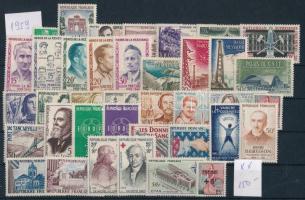 Francia összeállítás kétoldalas A4-es berakólapon + stecklapon (Mi EUR ~150.-)