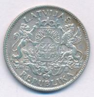 Litvánia 1924. 1L Ag T:XF,VF
Lithuania 1924. 1 Lats Ag C:XF,VF
Krause KM#7