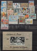 Spanyolország gyűjtemény 16 lapos A4-es berakó 23 oldalán (Mi EUR ~480.-)