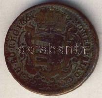 1766. Rézdénár M.Theresia T:3