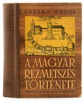 Pataky Dénes: A magyar rézmetszés története. A XVI. századtól 1850-ig. Bp., 1951, Közoktatásügyi Kiadóvállalat, 415 p. Első kiadás. Gazdag fekete-fehér képanyaggal illusztrált. Kiadói félvászon-kötés, kopott borítóval.