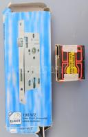 2 db zár: szekrényzár + Elzett ajtózár eredeti dobozában