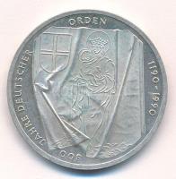Németország 1990J 10M Ag "800 éves a Német Lovagrend" T:AU,XF patina
Germany 1990J 10 Mar...