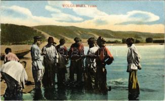 Volga, Wolga; fishermen (EK)