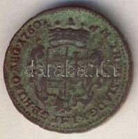 1760. Rézdénár M.Theresia T:3