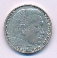 Német Harmadik Birodalom 1939A 2M Ag "Hindenburg" T:AU
German Third Reich 1939A 2 Reichsm...