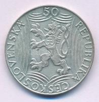 Csehszlovákia 1949. 50K Ag "Sztálin" T:AU
Czechoslovakia 1949. 50 Korun Ag "Stalin&q...