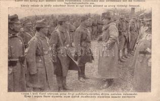 Charles IV awarding a Ruthenian officer for the second time