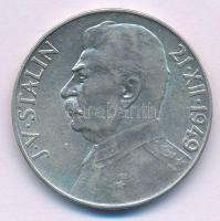 Csehszlovákia 1949. 100K Ag "Sztálin" T:AU Czechoslovakia 1949. 100 Korun Ag "Stalin" C:AU Krause KM#30