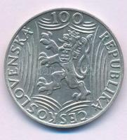 Csehszlovákia 1949. 100K Ag "Sztálin" T:AU
Czechoslovakia 1949. 100 Korun Ag "Stalin...
