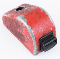 cca 1980 BKV jegylyukasztó, fém, h: 16 cm