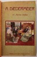 Farkas Zoltán: A biedermeier. Bp.,1914, Singer és Wolfner, 136 p.+16 t. Átkötött félvászon-kötés, bekötött elülső borítóval, kopott, foltos borítóval, az utolsó 4 lap (8 p) hiányzik.