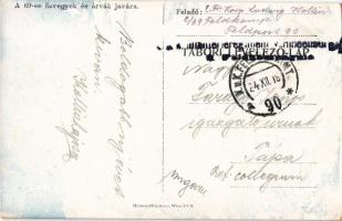 1916 Boldog Újévet! A 69-es özvegyek és árvák javára / WWI Austro-Hungarian K.u.K. military, New Yea...