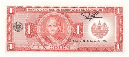 El Salvador 1977. 1C T:AU
El Salvador 1977. 1 Colon C:AU
Krause P#125