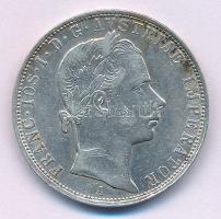 Ausztria 1858A 1Fl Ag "Ferenc József" T:XF
Austria 1858A 1 Florin Ag "Franz Joseph&q...