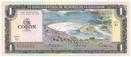 El Salvador 1978. 1C T:UNC El Salvador 1978. 1 Colon C:UNC Krause P#125