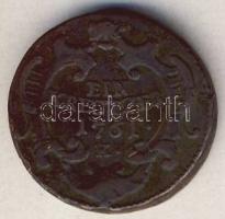 Ausztria/magyar verdejel 1761K 1Kr M.Theresia T:3/3-