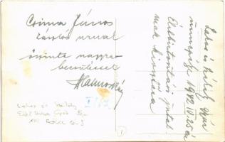 1942 Budapest XIII. Lakos és Székely gépgyári ünnepély, életbiztosítási jutalmak kiosztása, magyar c...