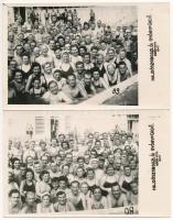 Hajdúszoboszló - 2 db fotó képeslap 1947-ből, Görög Fotó