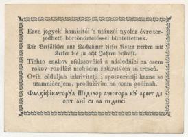 1849. 15kr "Kossuth bankó" T:F erős papír
Adamo G102