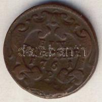 Ausztria/magyar verdejel 1761P 1Kr M.Theresia T:3/3-