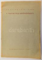 Tóth János: A magyar falu építőművészete. Szombathely, 1945., Szerzői,(Martineum-ny.), V+1+66+[42+2]...