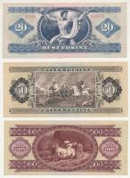 1975. 20Ft "C 548 015135" + 50Ft "D 439 019816" + 100Ft "B 119 028060"...